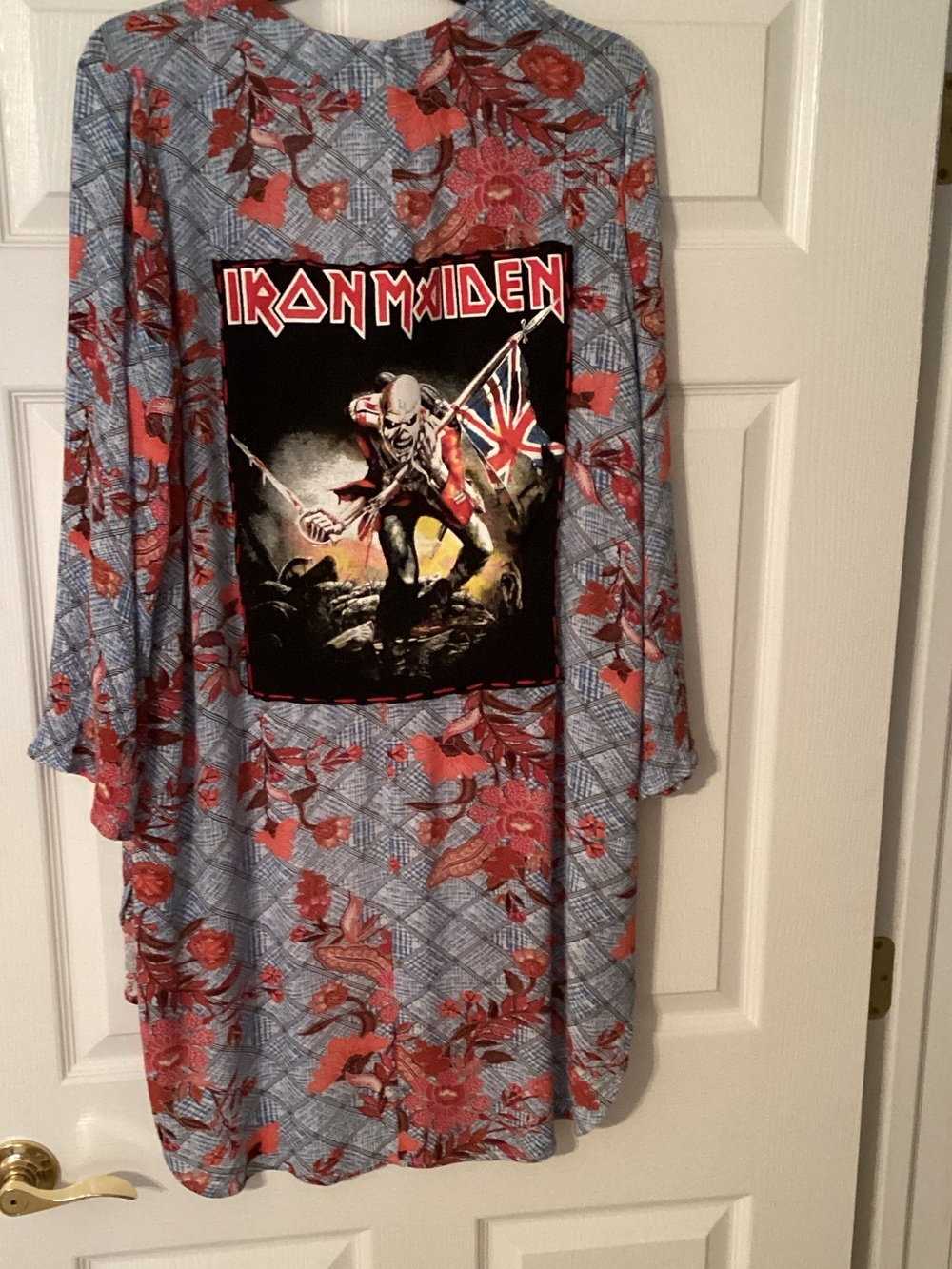Iron Maiden Graphic Kimono